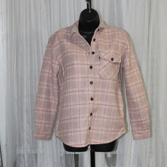 Buffalo Jackson Plaid Button Down Heavy Shirt Jacket. Sz. M - Picture 3 of 7
